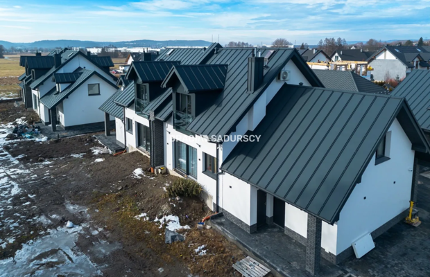 Dom bliźniak z garażem Modlniczka 164m/140m 