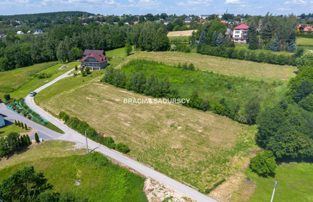 Działka widokowa w Byszynac 13 arów gm.Wieliczka