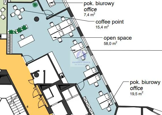 Żoliborz: lokal biurowy 105,15 m2 do wynajęcia
