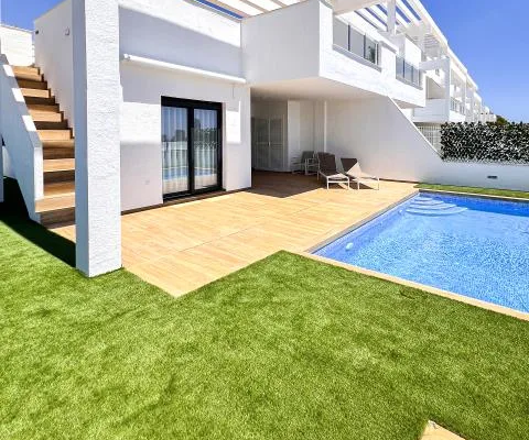 BUNGALOWY Z PRYWATNYM BASENEM W FINESTRAT
