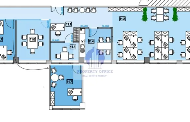 Wola:lokal biurowy271 m2 do wynajecia