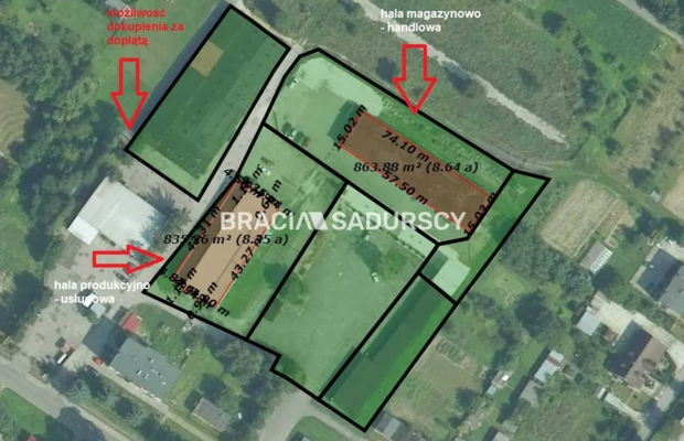 Charsznica. Działka inwestycyjna o pow. 1,0329 ha