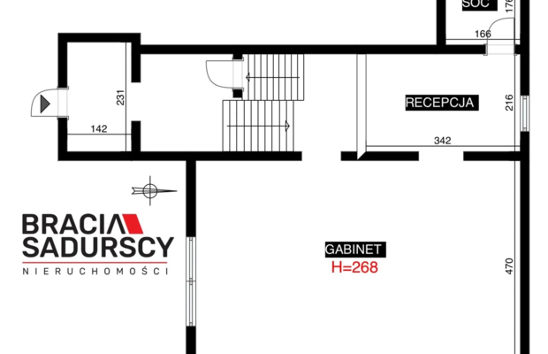 Przestronny lokal usługowy 270 m² – Zakopiańska