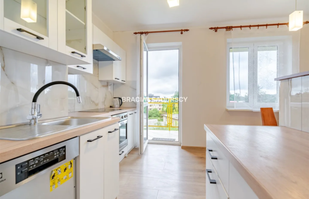 3 pok 51 m2  dwa balkony / Dębniki Ruczaj 