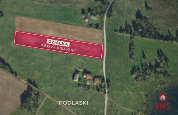 Działka rolno-budowlana; Podlaski, Gmina Sejny