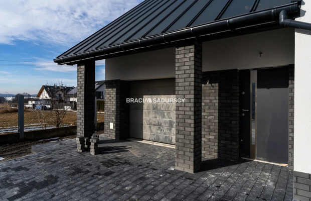 Dom bliźniak z garażem Modlniczka 164m/140m 
