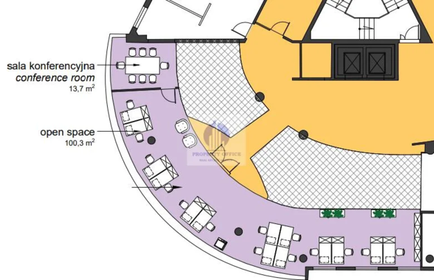 Żoliborz: lokal biurowy 115,82 m2 do wynajęcia