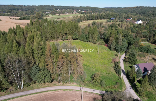 Działka budowlana 8900 m2 Poręba Żegoty