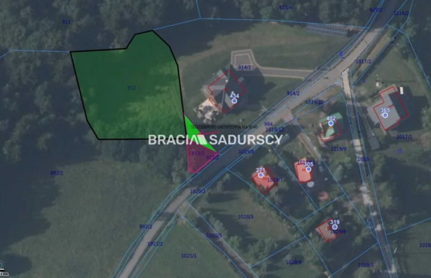 Działka pod dom | 16 ar | Beskid Wyspowy 