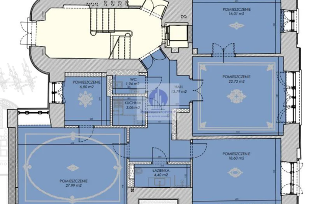 Śródmieście: lokal biurowy 115,19m2 do wynajęcia