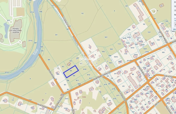 Działka 1809 m2 Otwock, ul. Adama Mickiewicza