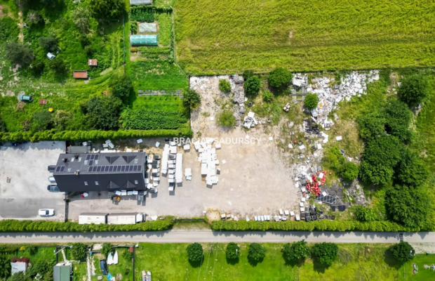 Budynek pod siedzibę firmy obrzeża Krakowa 