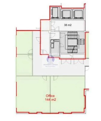 Mokotów: lokal biurowo-usługowy 144 m2 do wynajęcia