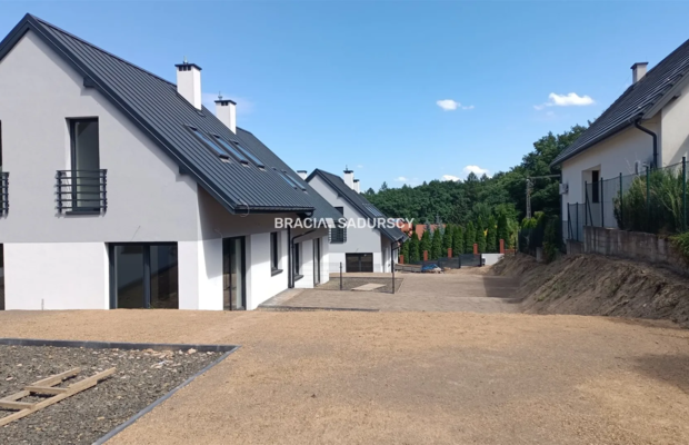Nowe domy zabudwa bliźniaczej Zabierzów