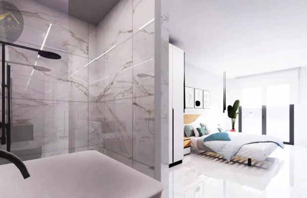 Apartament przy polu golfowym w Algorfa