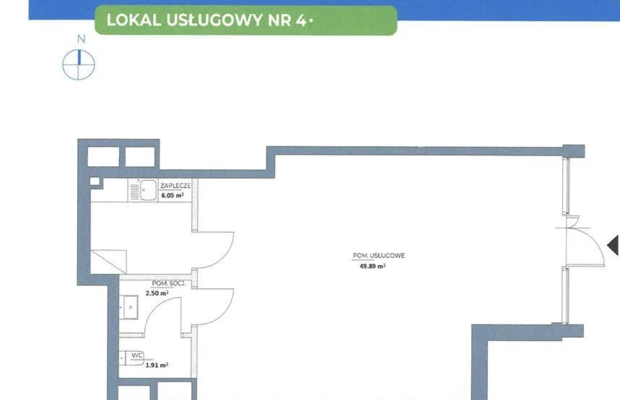 Na wynajem lokal usługowy, boczna Grabiszyńskiej