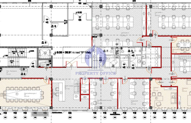Ursynów : biuro 380 m2 do wynajęcia
