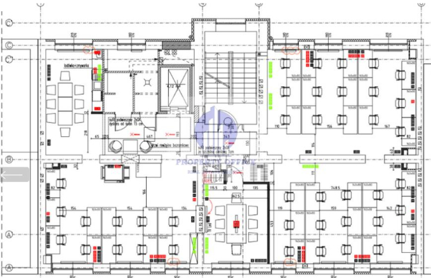 Mokotów: lokal biurowy 232,66m2 do wynajęcia
