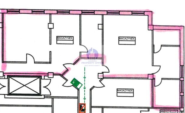 Wola: lokal magazynowo-biurowy151,38 m2 do wynajęcia