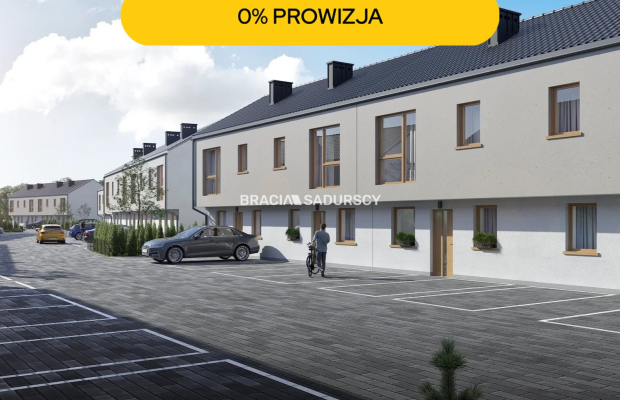 Gotowy dom szeregowy z ogródkiem | 2 m.p. 