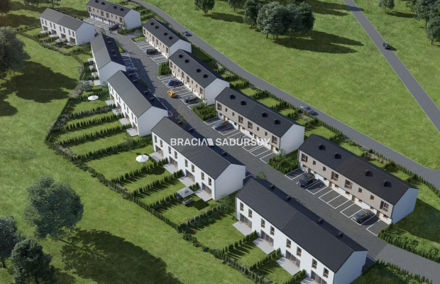 Gotowy dom szeregowy z ogródkiem | 2 m.p. 