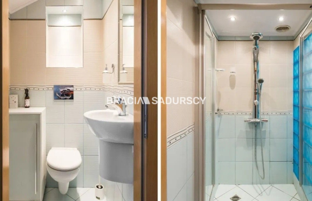 Dwupoziomowy apartament z balkonem os. zamknięte