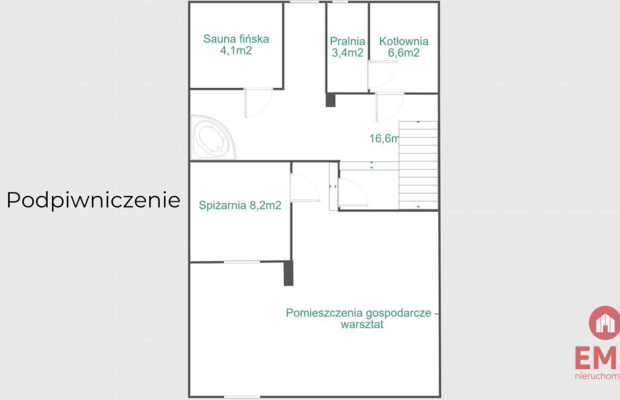 Dom z sauną i oranżerią, Jaroszówka