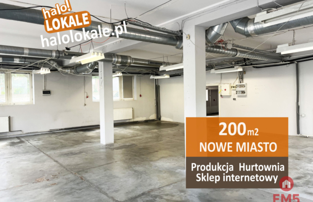 220m2 handel, produkcja, usługi