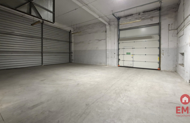Hala-magazyn z rampą 1200 m2