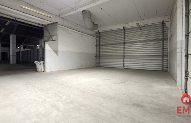 Hala-magazyn z rampą 1200 m2