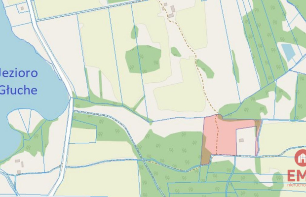 Wyjątkowa działka otoczona lasem
