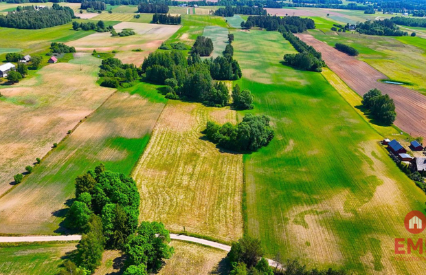 Działka nad jeziorem