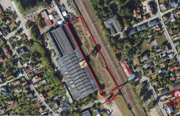 Plac przemysłowy 11000 m2