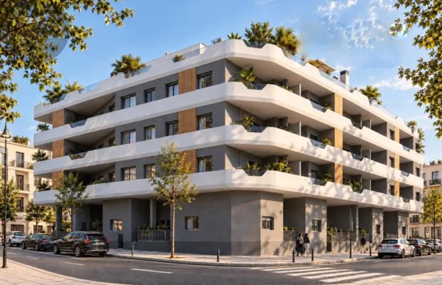Apartamenty 800 m od plaży i portu w Santa Pola