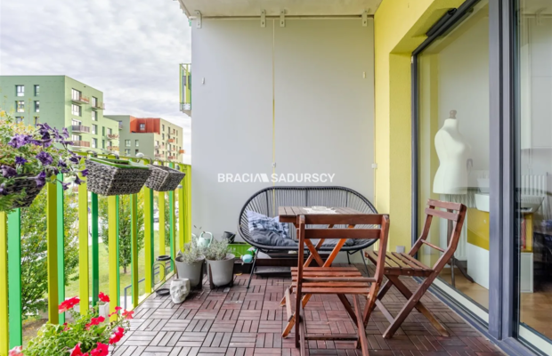 Bronowice - Wizjonerów, 3 pokoje balkon ogródek