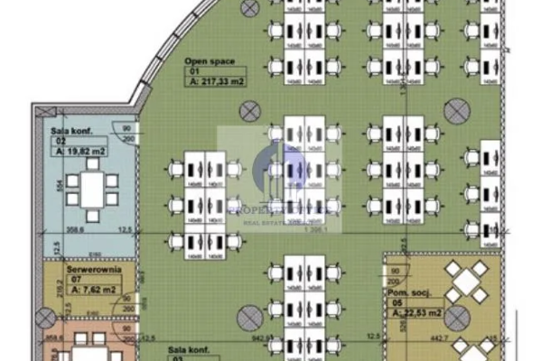 Ochota: lokal biurowy 300m2 do wynajęcia