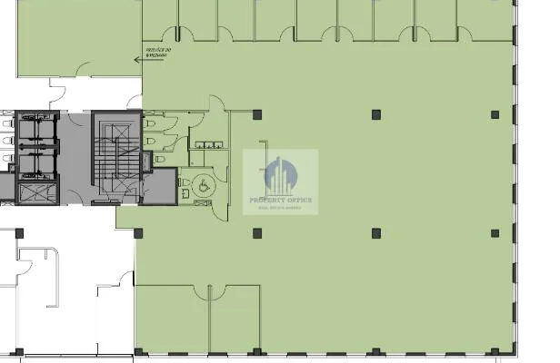 Wola: lokal biurowy 592 m2 do wynajęciq