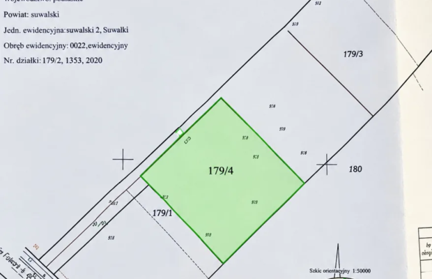 Działka 0,35 ha w Bród Mały – idealna pod budowewe