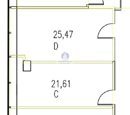 Śródmieście: lokal biurowy 47,08 m2 do wynajęcia