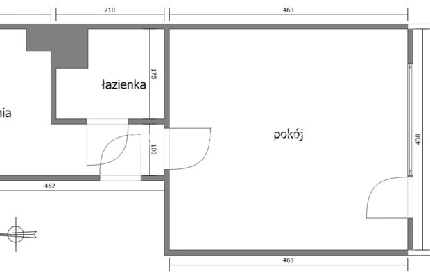 Kawalerka z osobną kuchnią - ul. Strzelców.