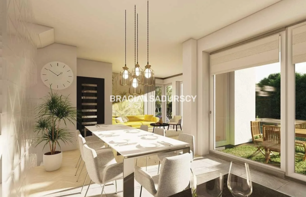 Nowoczesny dom z zielonej okolicy 150m2
