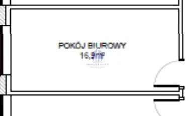 Mokotów: lokal biurowy 19,77 m2 do wynajęcia
