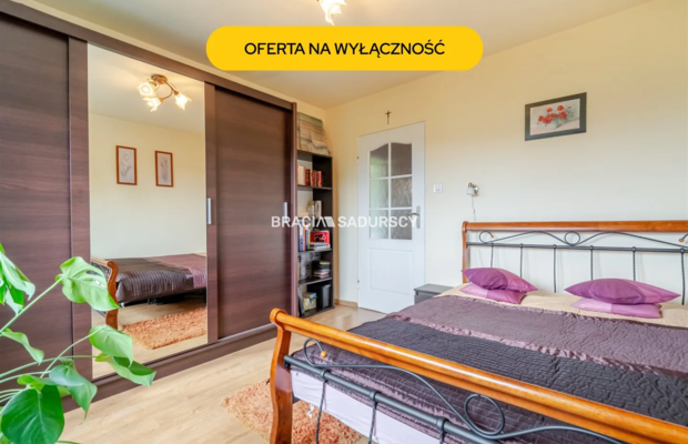 Przestronne 3 pokojowe  mieszkanie o powierzchni 61,40 m² - Kraków, ul. Halszki - Podgórze Duchackie.  
  
Mamy przyjemność zap