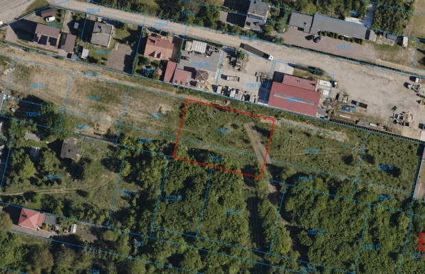 Działka budowlana 1530m2 z WZ