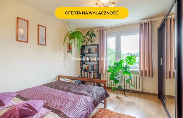 Przestronne 3 pokojowe  mieszkanie o powierzchni 61,40 m² - Kraków, ul. Halszki - Podgórze Duchackie.  
  
Mamy przyjemność zap