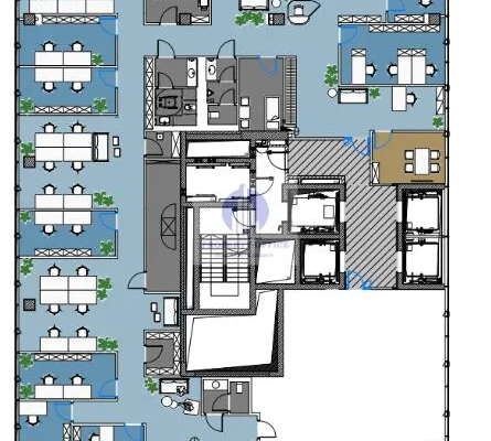 Wola: lokal biurowy o pow. 613 m2 do wynajęcia