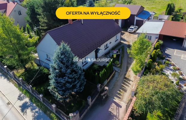 Dom 110 m² + garaż i warsztat | Zielonki 