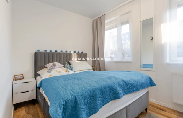 2 pokoje|46,15 m²|ogródek|garaż podziemny|2023r
