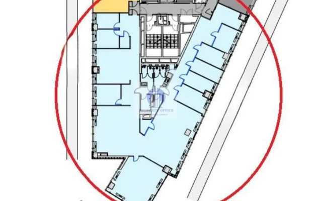 Śródmieście: lokal biurowy 400 m2 na podnajem
