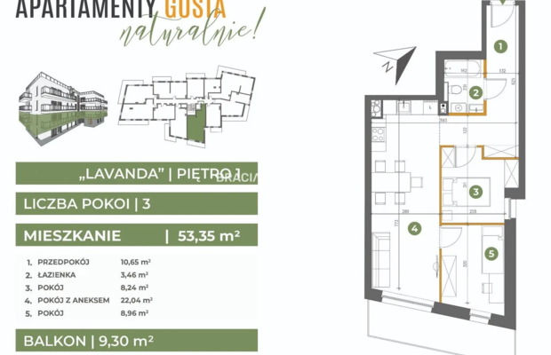 3 - pokojowe, ul. Gustawa Morcinka